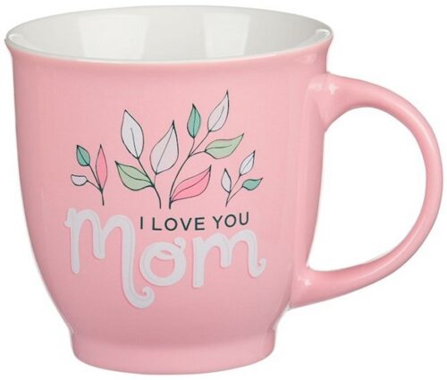 1220000324893 Large Ceramic Inspirational Scripture Coffee & Tea Mug for Mothers: I Love You M