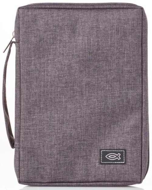 6006937139558 Men/Women's Bible Cover Jesus Fish