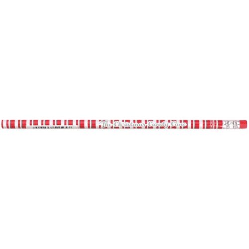603799101257 Christmas Candy Cane Pencil