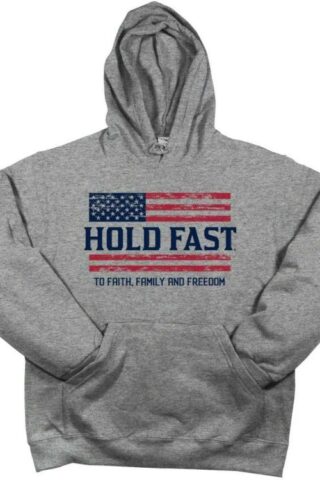 612978597767 Hold Fast 2 Color Flag Hooded