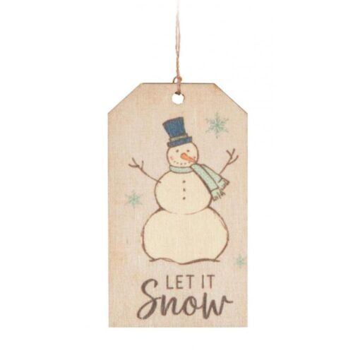 656200319154 Let It Snow Snowman (Ornament)