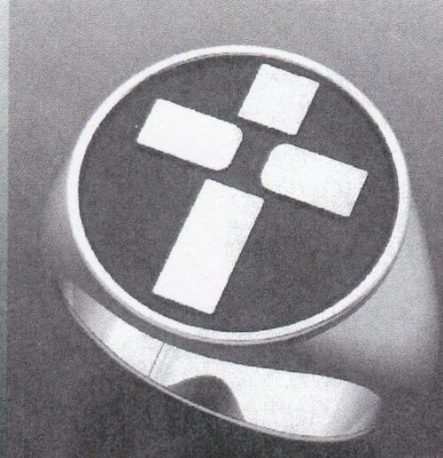 662187715131 Mens Cross (Size 11 Ring)