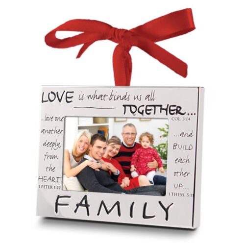 667665122548 Family Photo Frame (Ornament)