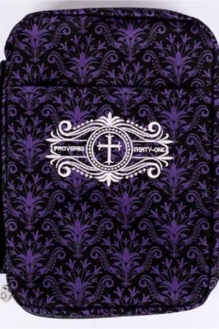 788200539420 Proverbs 31 Embroidered Cross Canvas