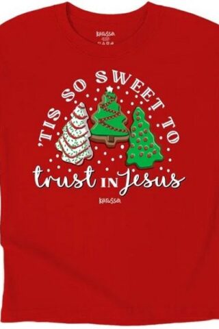 612978635568 Kerusso Kids Tis So Sweet To Trust In Jesus (T-Shirt)
