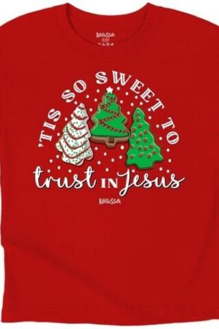 612978635575 Kerusso Kids Tis So Sweet To Trust In Jesus (T-Shirt)
