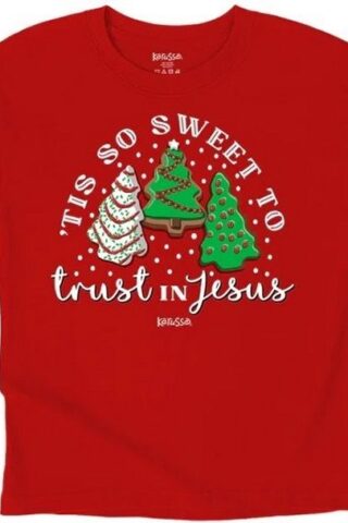 612978635582 Kerusso Kids Tis So Sweet To Trust In Jesus (T-Shirt)