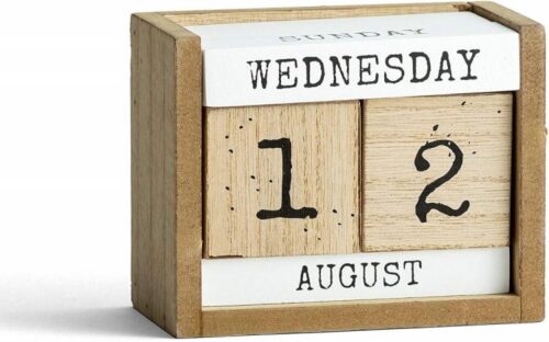 081983732126 Block Perpetual Calendar