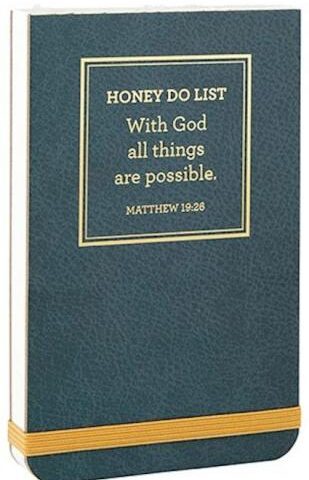 886083964442 With God All Things Are Possible Notepad
