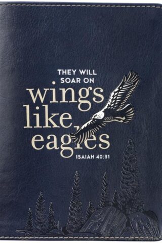 9781642729634 Classic Handy-sized Journal Wings Like Eagles Isaiah 40:11 Bible Verse Inspirati