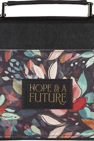 1220000326279 Fashion Vegan Leather Bible Cover for Women: Hope and a Future Inspirational Bib