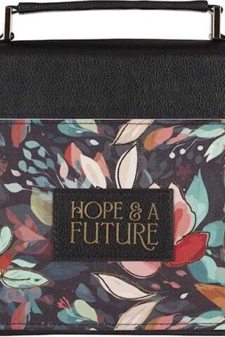 1220000326330 Fashion Vegan Leather Bible Cover for Women: Hope and a Future Inspirational Bib