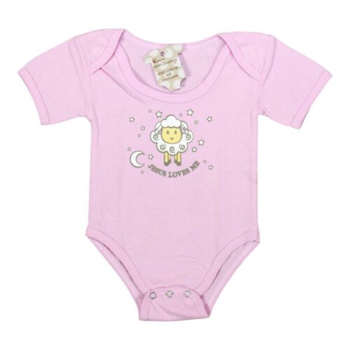 603799871112 Jesus Loves Me Baby Shirt