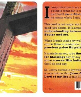 603799448406 Cross Pocket Card