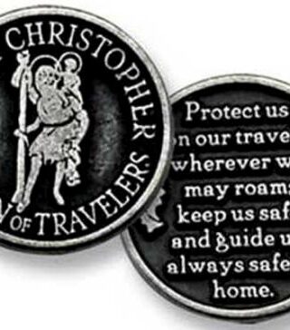 785525058322 Saint Christopher Pocket Token