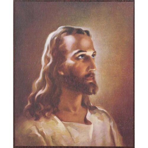 603799217248 Head Of Christ Plock (Plaque)