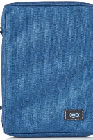 6006937139640 Men/Women's Bible Cover Jesus Fish