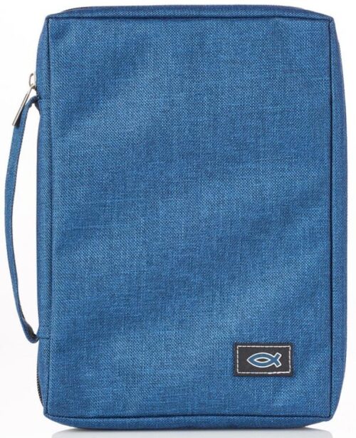 6006937139640 Men/Women's Bible Cover Jesus Fish