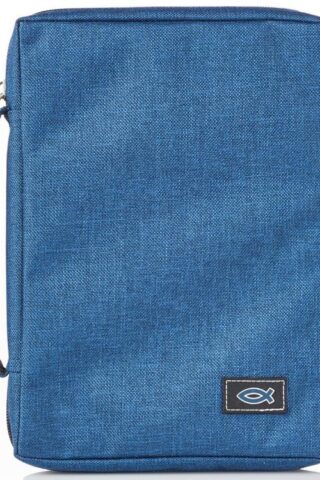 6006937139701 Men/Women's Bible Cover Jesus Fish
