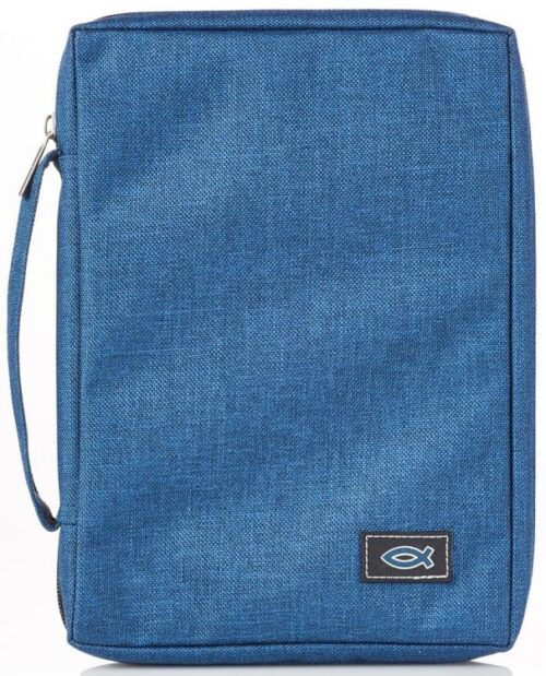 6006937139701 Men/Women's Bible Cover Jesus Fish