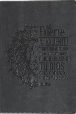 9781639522873 Scripture Journal in Spanish: Diario Clásico Cierre Gris Sé Fuerte Jos. 1:9