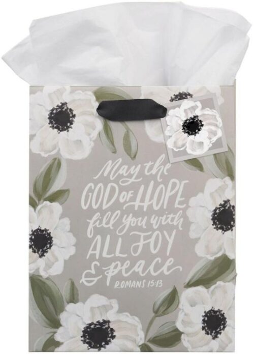 1220000329713 Medium Portrait Inspirational Scripture Gift Bag