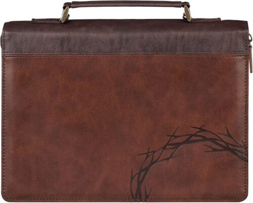 1220000721395 Premium Vegan Leather Inspirational Bible Cover for Men & Women: Amazing Grace w
