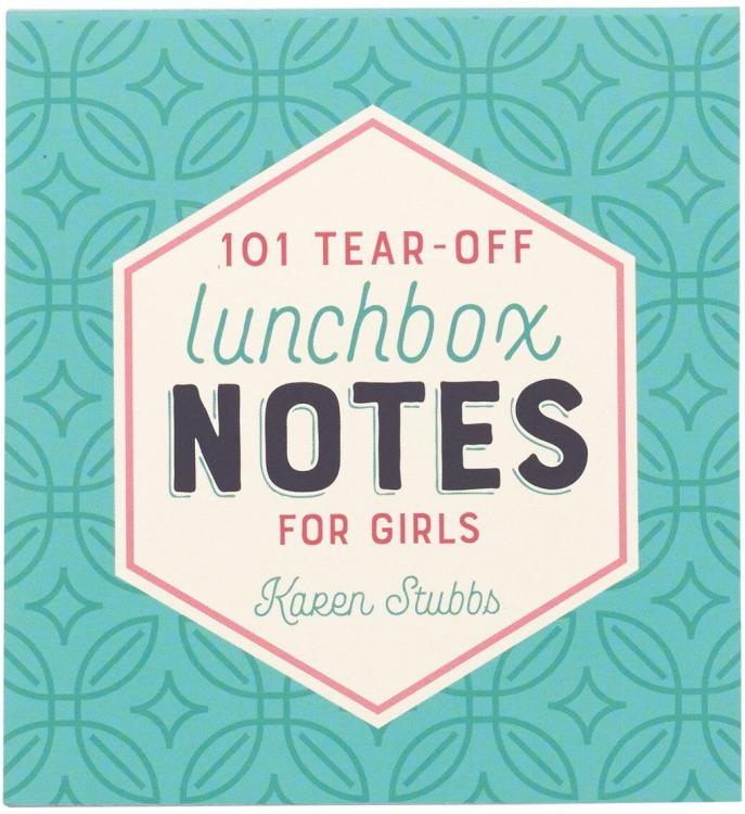 1220000130630 101 Tear-Off Lunchbox Notes for Girls