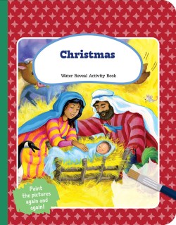 9780758681171 Christmas : Water Reveal Activity Book - Paint The Pictures Over And Over A