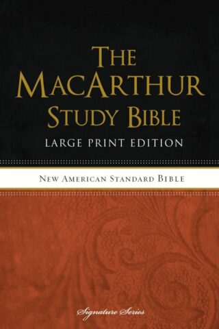 9781418542269 MacArthur Large Print Study Bible