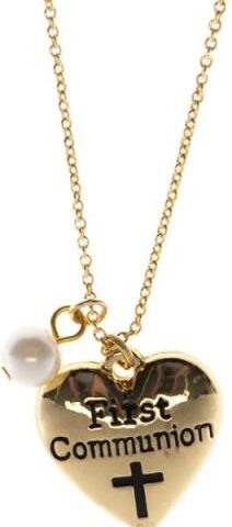 089945654950 1st Communion Heart Pearl