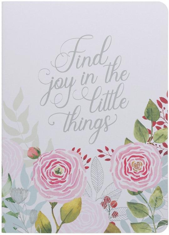1220000371149 With Love Journal w/Motivational Saying: Find Joy in the Little Things