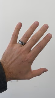 103311611122 Crown Of Thorns Man Of God (Size 12 Ring)