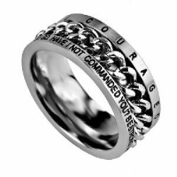 109114419132 Chain Courageous (Size 13 Ring)