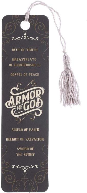 1220000134584 Armor of God Bookmark with Tassel - Ephesians 6:10-18