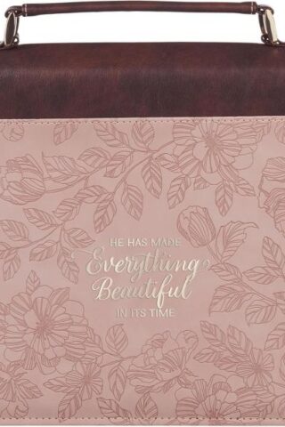 1220000329973 Premium Vegan Leather Inspirational Bible Cover for Women: Everything Beautiful