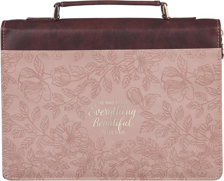 1220000329973 Premium Vegan Leather Inspirational Bible Cover for Women: Everything Beautiful