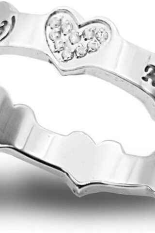 315140024138 Triple Heart Christ My Strength (Size 6 Ring)