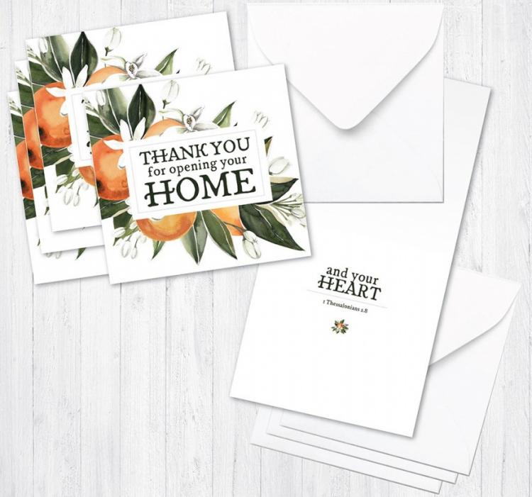 860001021028 Heart And Home Notecard Set