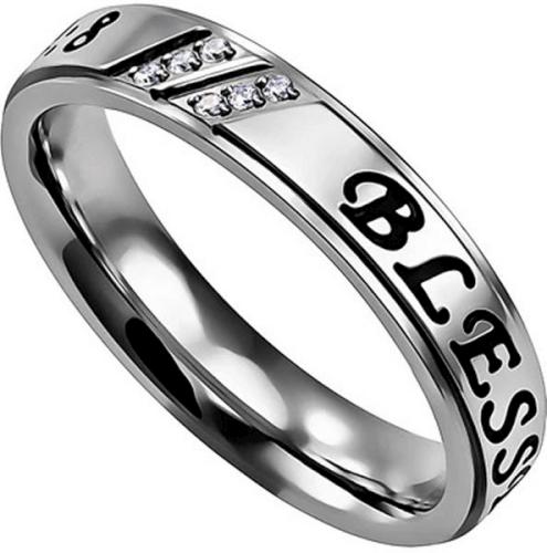 951249534873 Girls Luxury Blessed (Size 7 Ring)