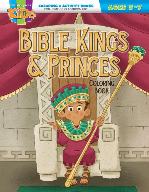 9781684346080 Kings And Princes Coloring Book Ages 5-7