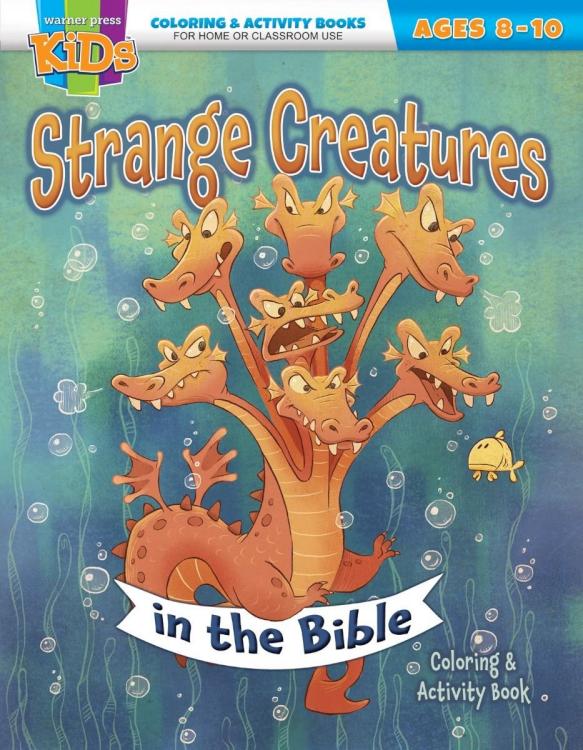 9781684346097 Strange Creatures In The Bible Coloring And Activity Book Ages 8-10