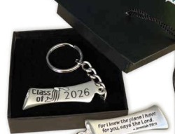 785525321396 Class Of 2026 Diploma Key Ring