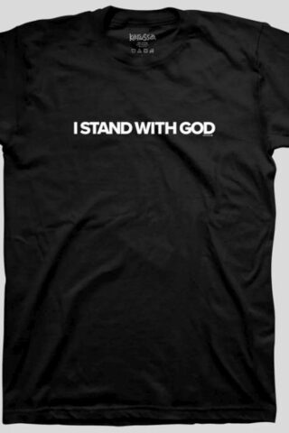 612978661239 Kerusso I Stand With God (Large T-Shirt)