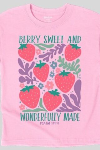 612978661734 Kerusso Kidz Strawberries (Large T-Shirt)
