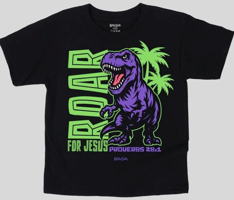 612978661925 Kerusso Kidz Roar For Jesus (Medium T-Shirt)