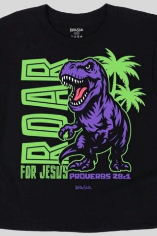 612978661932 Kerusso Kidz Roar For Jesus (Large T-Shirt)