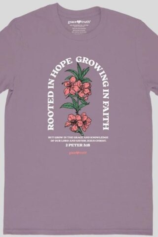 612978662700 Grace And Truth Rooted In Hope (Large T-Shirt)