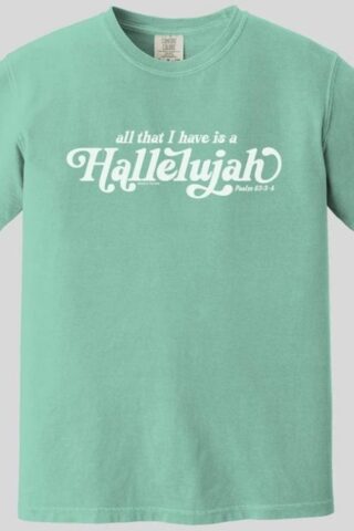 612978662939 Grace And Truth Hallelujah (Medium T-Shirt)