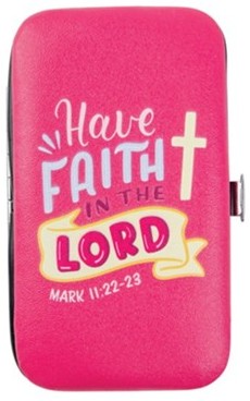 723326343513 Have Faith In The Lord Manicure Set Mark 11:22-23